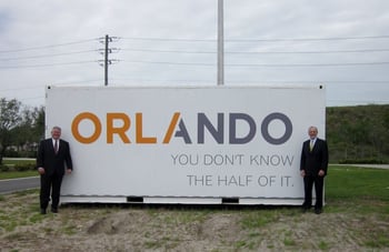 Port Canaveral Orlando EDC branding container